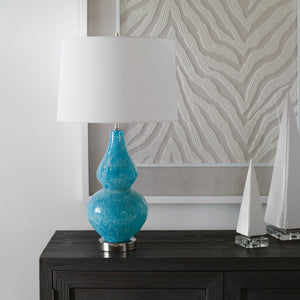 Uttermost Avalon Blue Table Lamp