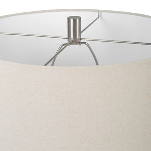 Uttermost Cyclone Ivory Table Lamp