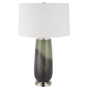 Uttermost Campa Gray-Blue Table Lamp