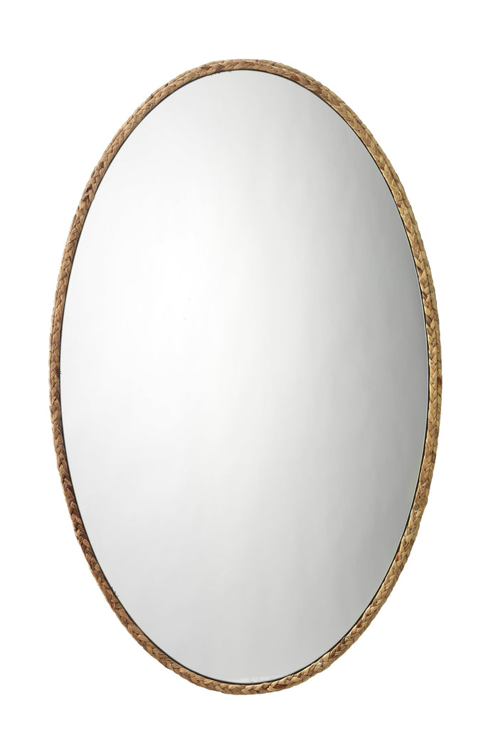 Jamie Young Sparrow Braided Oval Mirror