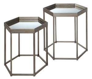 Jamie Young Sophia Set of 2 Side Tables