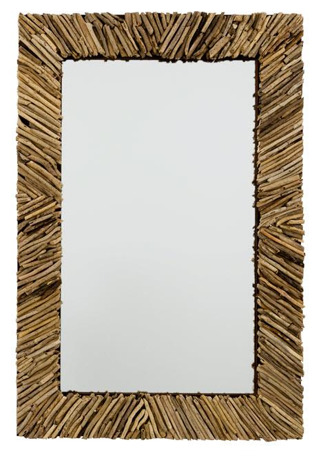 Jamie Young Driftwood Rectangle Mirror