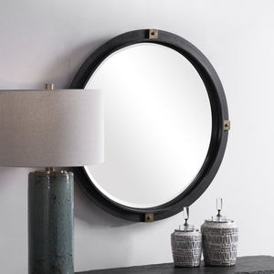 Uttermost Tull Industrial Round Mirror