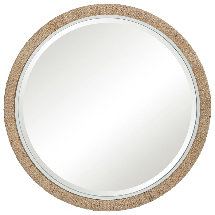 Uttermost Carbet Round Rope Mirror