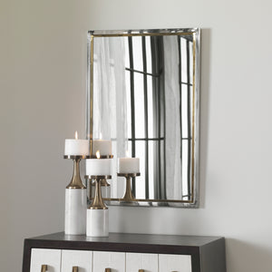 Uttermost Locke Chrome Vanity Mirror