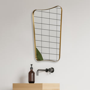 Uttermost Belvoir Brass Mirror