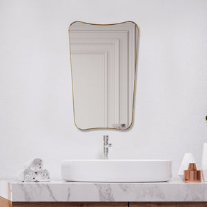 Uttermost Belvoir Brass Mirror