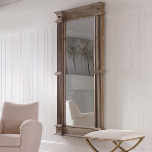 Uttermost McAllister Natural Wood Oversized Mirror