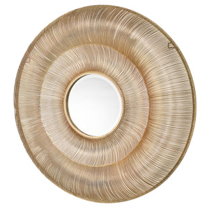 Uttermost Bauble Round Gold Mirror