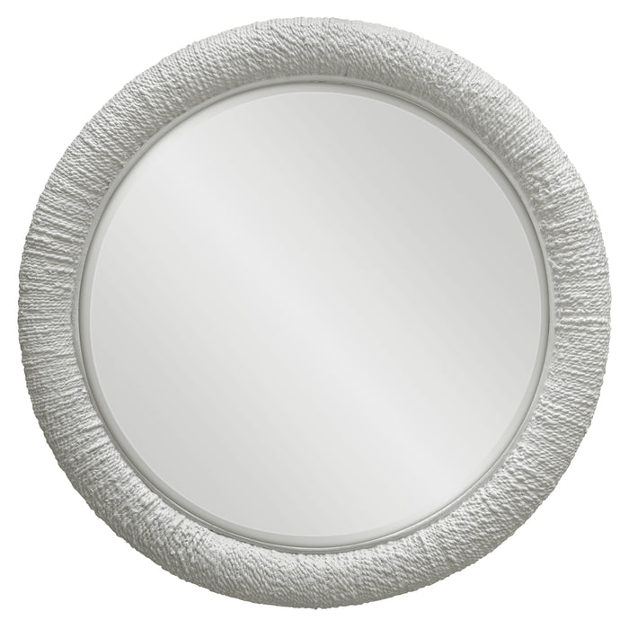 Uttermost Mariner White Round Mirror