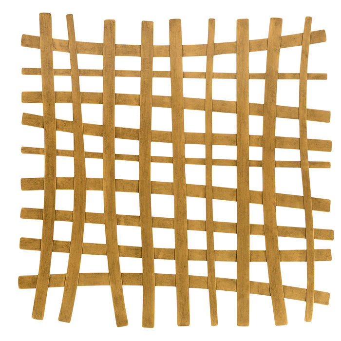 Uttermost Gridlines Gold Metal Wall Decor