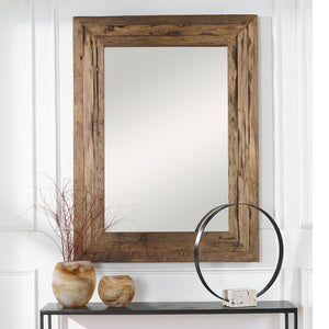 Uttermost Rennick Rustic Wood Mirror