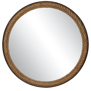 Uttermost Bolton Round Rope Mirror
