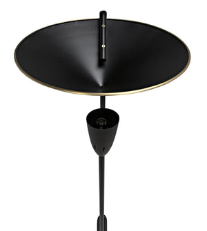 Noir Jetset Floor Lamp