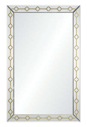 Suzanne Kasler for Mirror Home  Mirror With Gold Detail