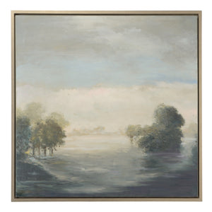 Wildwood Morning Mist Oil Painting