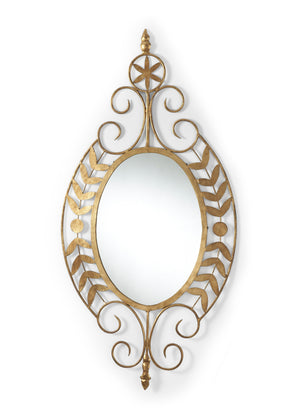 Chelsea House Small Gold Leaves Mirror