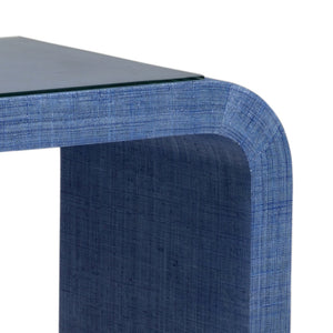 Chelsea House Waterfall Console - Blue