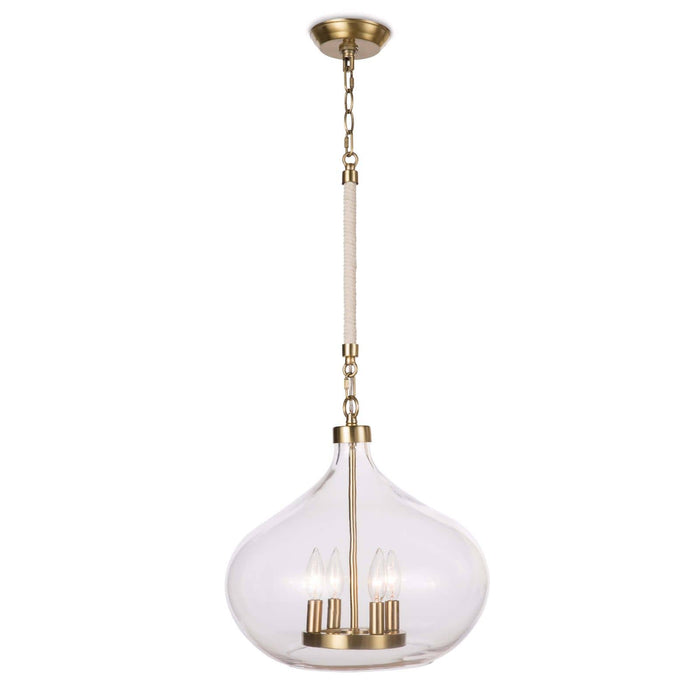 Regina Andrew Dover Pendant (Natural Brass)