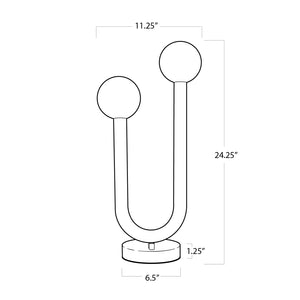 Regina Andrew Happy Table Lamp (Natural Brass)