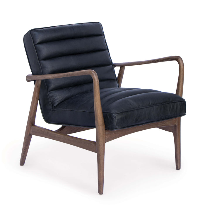 Regina Andrew Piper Chair (Antique Black Leather)