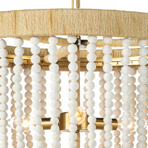 Regina Andrew Milos Chandelier (White)