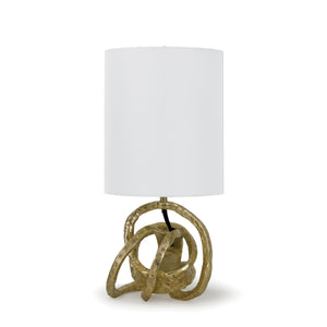 Regina Andrew Mini Knot Lamp (Soft Gold)