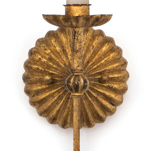 Regina Andrew Clove Sconce Single (Antique Gold Leaf)