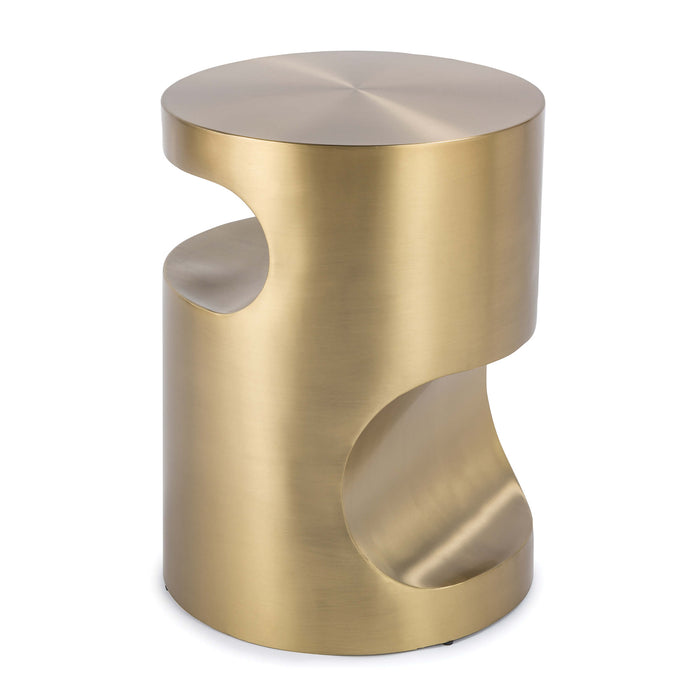 Regina Andrew Nathan Side Table (Brass)