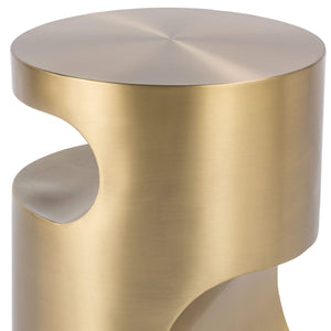 Regina Andrew Nathan Side Table (Brass)