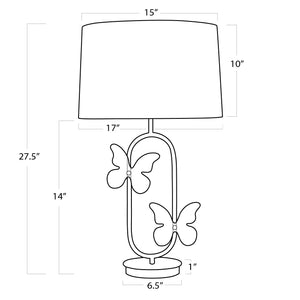 Regina Andrew Monarch Oval Table Lamp