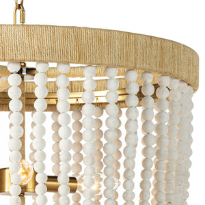 Regina Andrew Milos Chandelier (White)