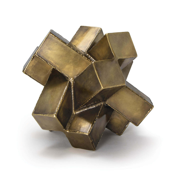 Regina Andrew Abstract Sculpture (Brass)