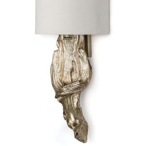 Regina Andrew Driftwood Sconce (Ambered Silver Leaf)