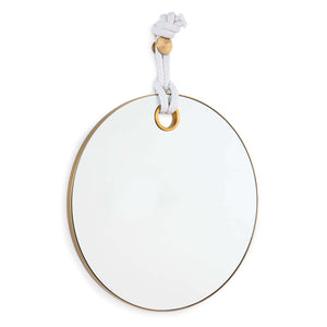 Regina Andrew Porter Mirror (Natural Brass)