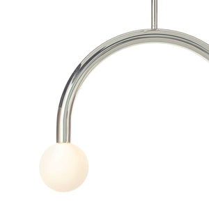 Regina Andrew Happy Pendant Small (Polished Nickel)