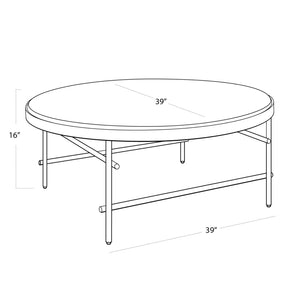 Regina Andrew Cesario Coffee Table (2 Cartons)