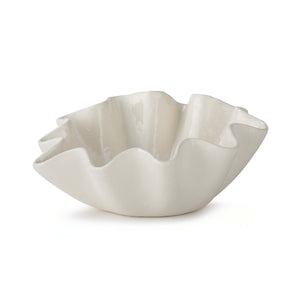Regina Andrew Ruffle Ceramic Bowl Medium