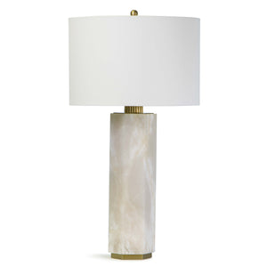 Regina Andrew Gear Alabaster Table Lamp