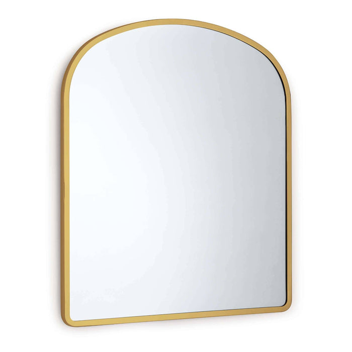 Regina Andrew Cloak Mirror (Natural Brass)