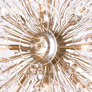 Regina Andrew Poppy Glass Chandelier Large (Clear)