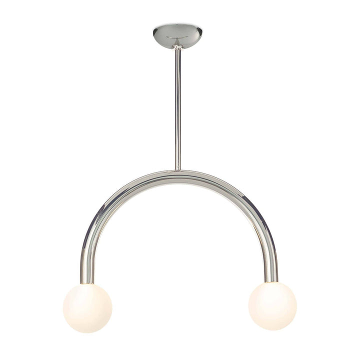 Regina Andrew Happy Pendant Small (Polished Nickel)