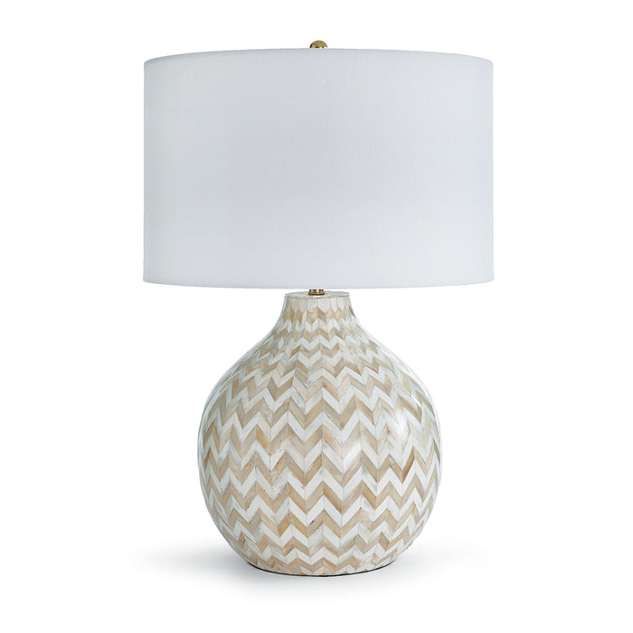 Regina Andrew Chevron Bone Table Lamp (Natural)